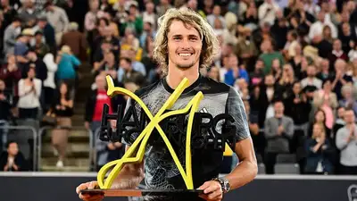 Александр Зверев стал чемпионом грунтового турнира категории ATP-500 в Гамбурге , фото - Новости Zakon.kz от 31.07.2023 10:37