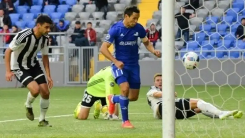 Танат Нусербаев чаще других в «Астане» забивает «Шахтеру»