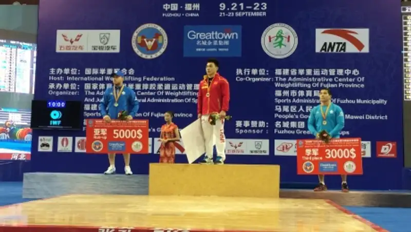 Казахстанские штангисты на квалификационном Гран-при в Китае завоевали 6 медалей