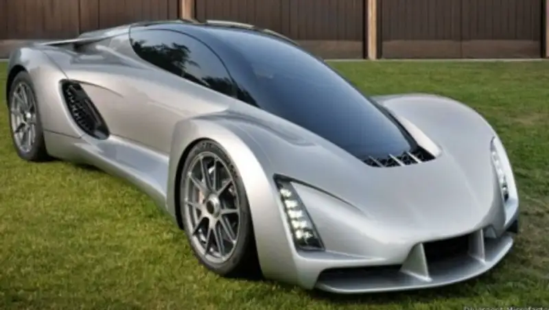 В США представили напечатанный на 3D-принтере суперкар