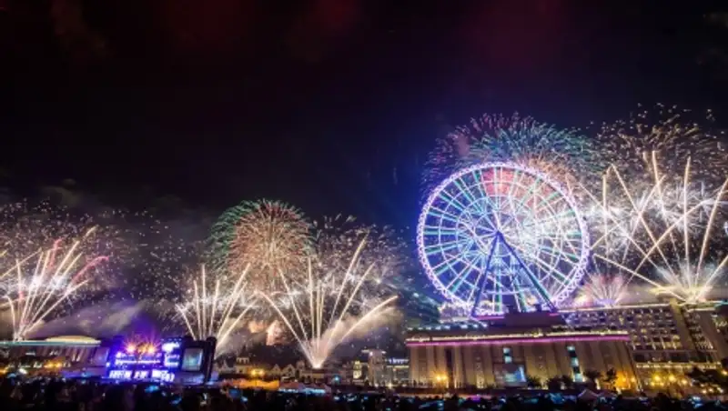 Лучшие новогодние фейерверки со всего мира