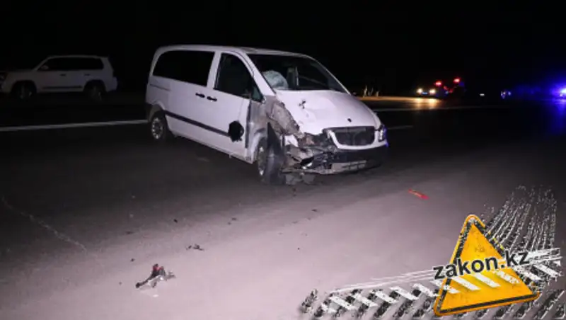 Пешеходу оторвало ногу в ДТП близ Алматы