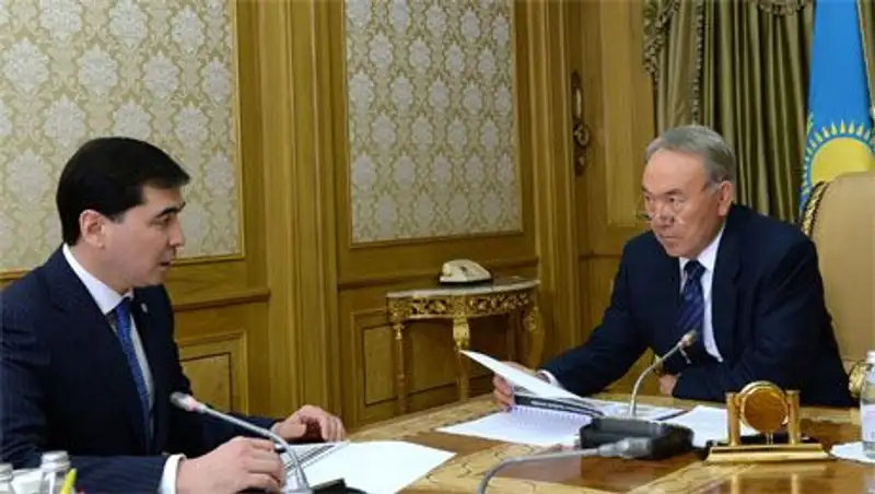 Н.Назарбаев встретился с председателем АРЕМ М.Оспановым