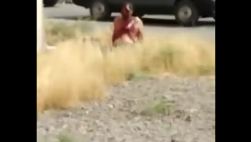 В МВД прокомментировали видео с окровавленным мужчиной