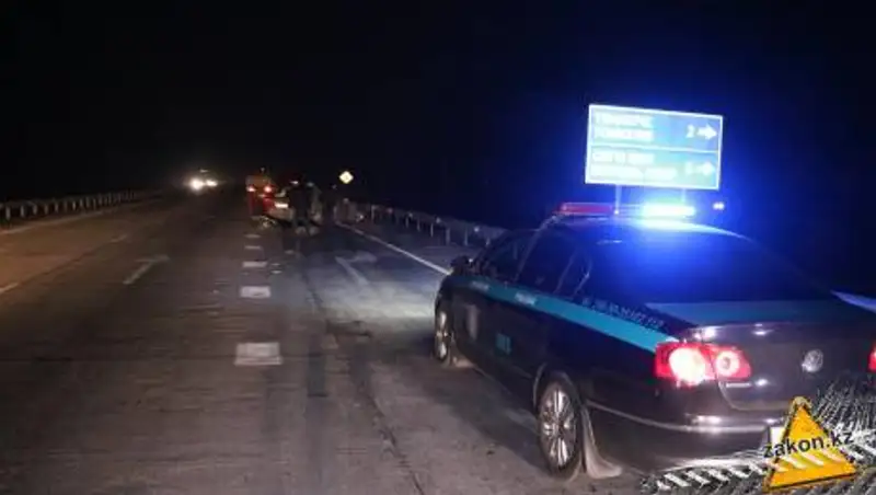 На трассе Алматы-Хоргос водитель насмерть сбил мужчину и скрылся с места ДТП