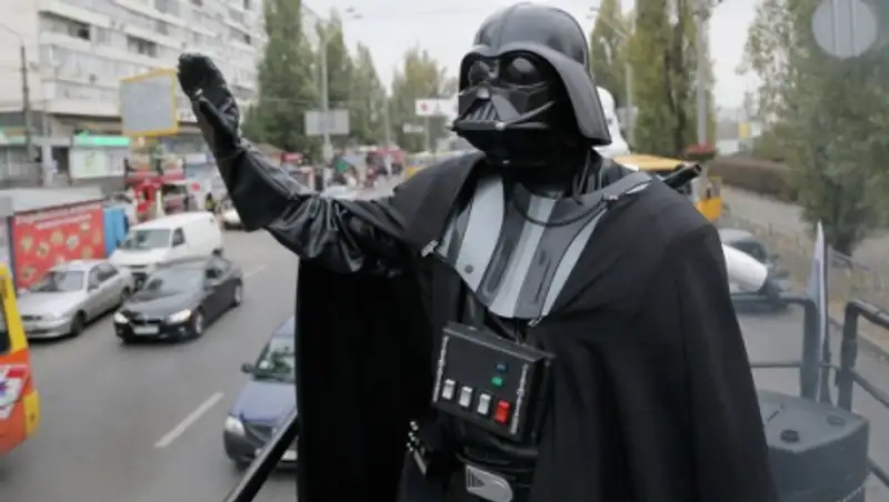 Большинство голосов в поддержку Дарта Вейдера на Украине были из РФ