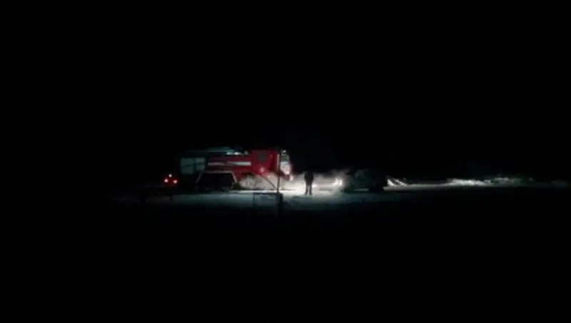 Около 70 машин застряли в снежном плену в Акмолинской области 