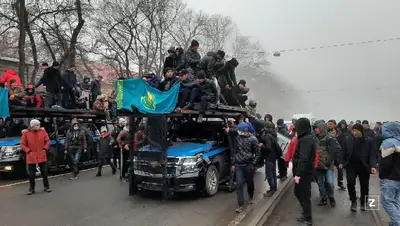 беспорядки январь Алматы, фото - Новости Zakon.kz от 27.01.2022 10:32