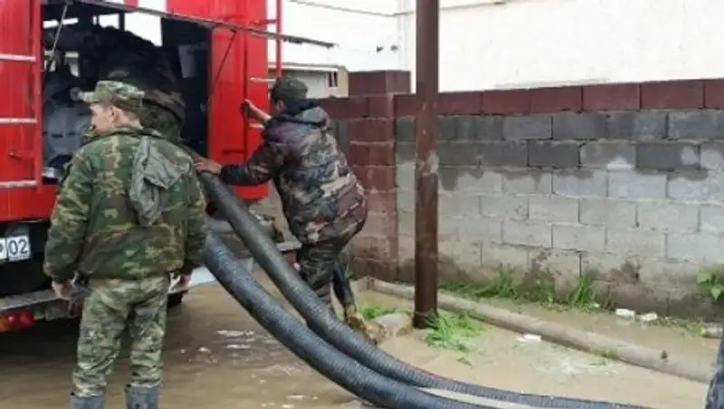 В Алатауском районе Алматы продолжаются работы по ликвидации последствий подтопления