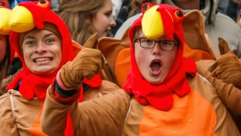 В Нью-Йорке отметили День благодарения парадом воздушных шаров 