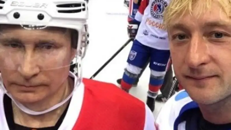 Плющенко назвал Путина самым спортивным президентом мира