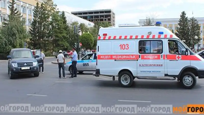 В Уральске на светофоре сбили пешехода