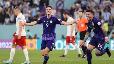 Хулиан Альварес, сборная Аргентины, Мексика, ЧМ-2022, фото - Новости Zakon.kz от 01.12.2022 03:02