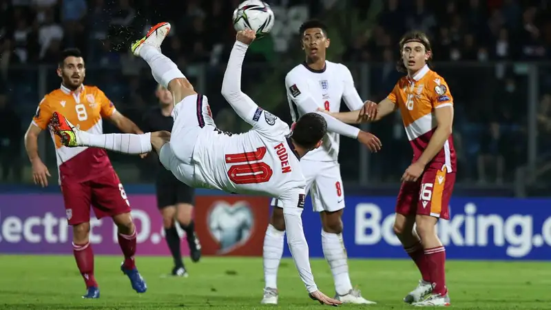 Отбор на ЧМ-2022: сборная Англии разгромила Сан-Марино со счетом 10:0