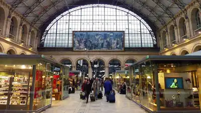 вокзал в Париже, фото - Новости Zakon.kz от 11.01.2023 13:51