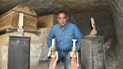 В Египте раскопали древнюю гробницу, фото - Новости Zakon.kz от 15.01.2023 12:07