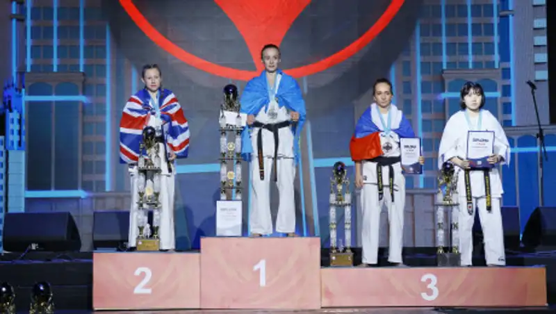 Казахстанские каратисты завоевали три золота на ЧМ по киокушинкай