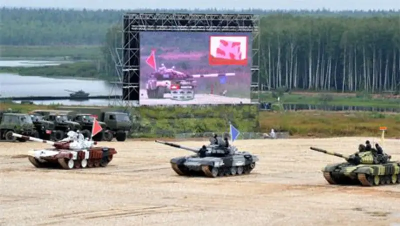 Казахстанские танкисты заняли второе место на чемпионате по танковому биатлону