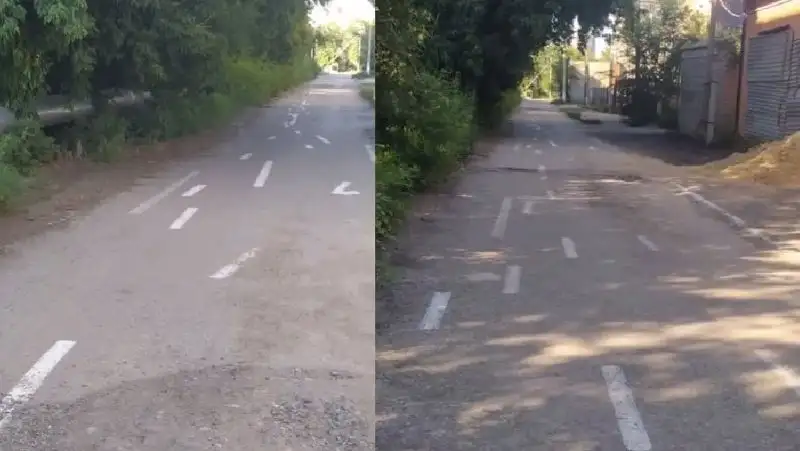 Кривую разметку в Костанае обсуждает Казнет