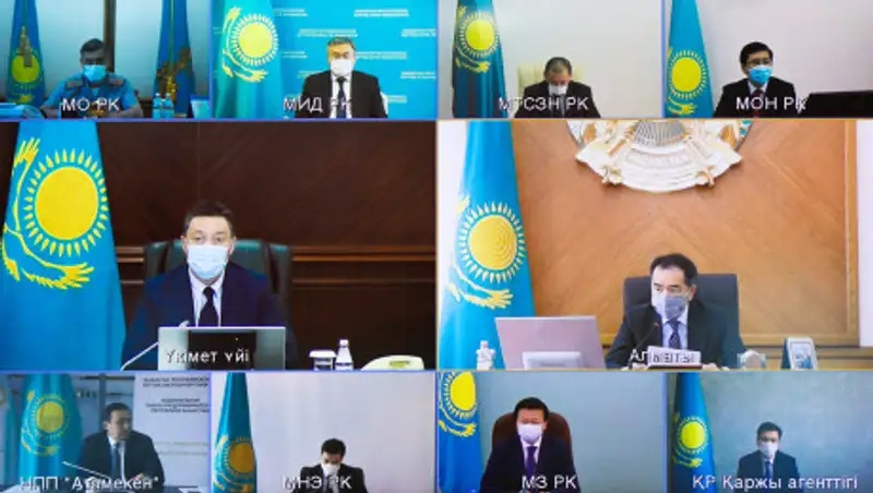 Госкомиссия рассмотрела поручение Токаева о продлении карантина