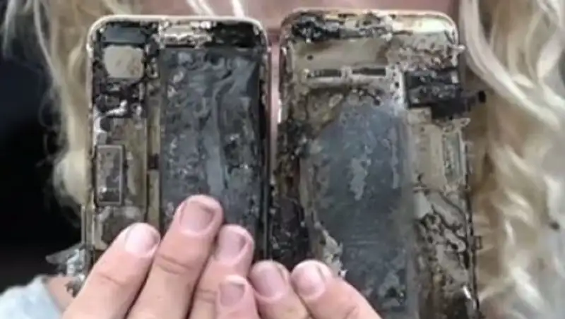 iPhone 7 стал причиной пожара в автомобиле