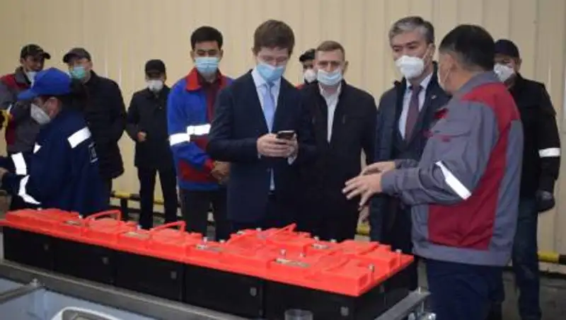 В Казахстане запустили новую технологию по производству аккумуляторных батарей