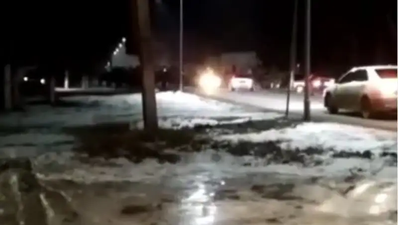 Жителей Алматинской области возмутила игра в кокпар на городских улицах