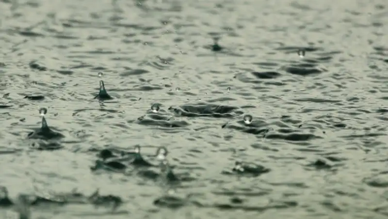 Костанай затопило дождем