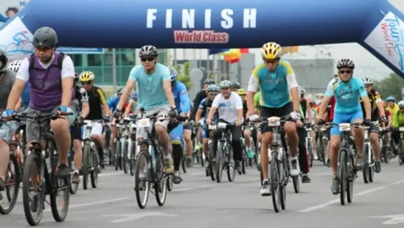Вторая велогонка Tour Of World Class пройдет в Алматы
