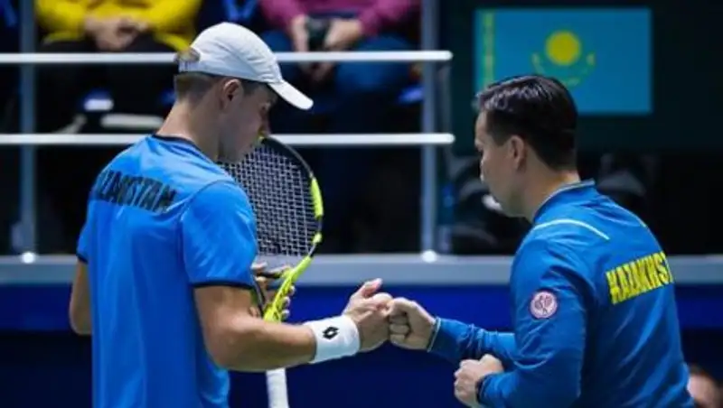 Попко одержал победу в стартовом матче Кубка Дэвиса со Швейцарией