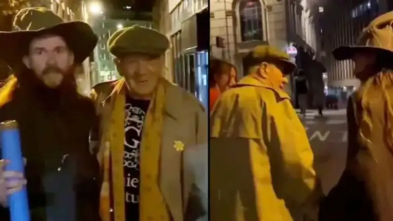 Исполнитель роли Гэндальфа случайно устроил сюрприз фанату на его день рождения