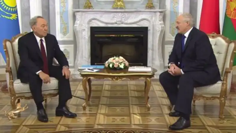 В Сети появился фильм о визите Назарбаева в Беларусь