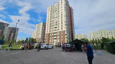 В ДЧС Алматы рассказали о нарушениях в горевшем ЖК "Аккент", фото - Новости Zakon.kz от 02.08.2023 13:49