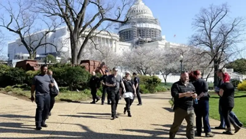 Стрельба в Вашингтоне: вооруженный мужчина попытался пройти в конгресс