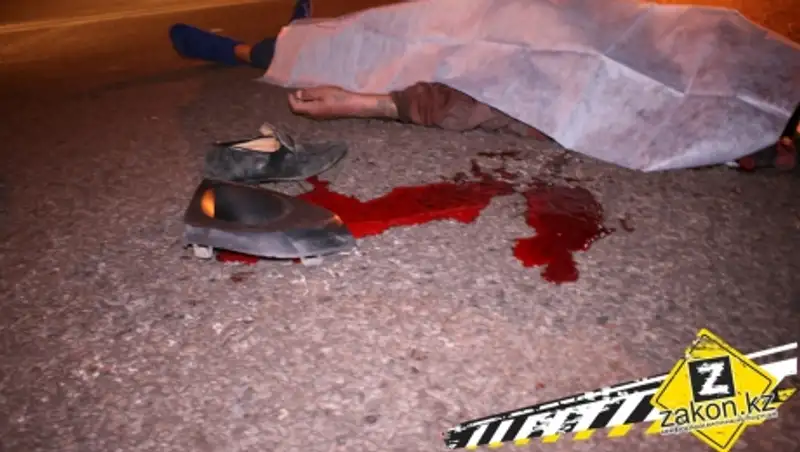 В Алматы произошло два ДТП с участием пешеходов: один человек погиб