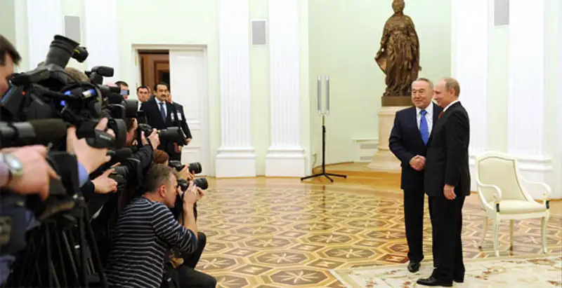 Назарбаев провел встречу с Путиным, фото - Новости Zakon.kz от 09.02.2013 15:11