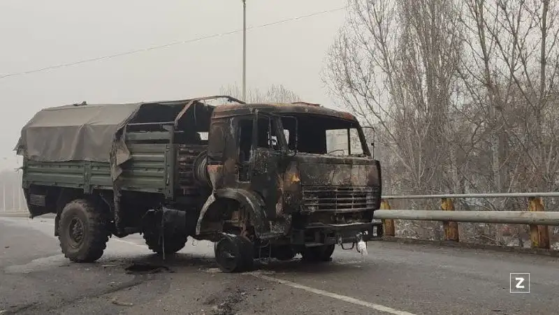 Захватившего во время беспорядков военный КАМАЗ задержали в Кызылорде
