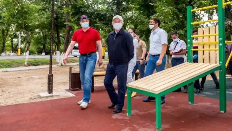 По проекту "Таразға тарту" в Таразе сданы еще 11 объектов