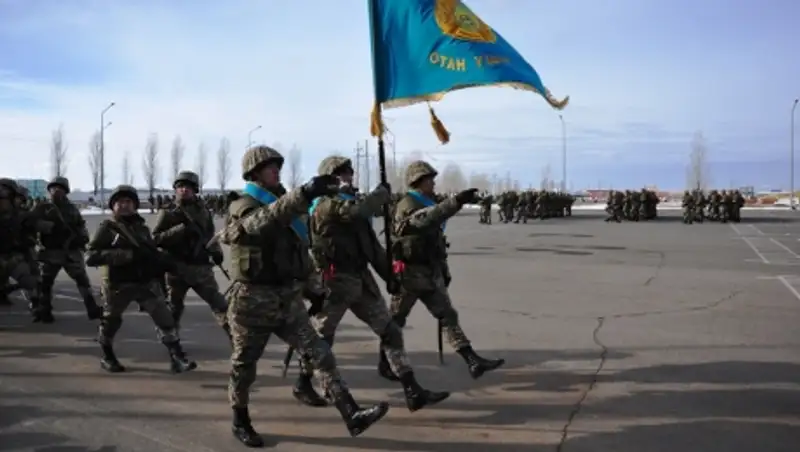 В десантно-штурмовой бригаде чествуют генерала армии Мухтара Алтынбаева