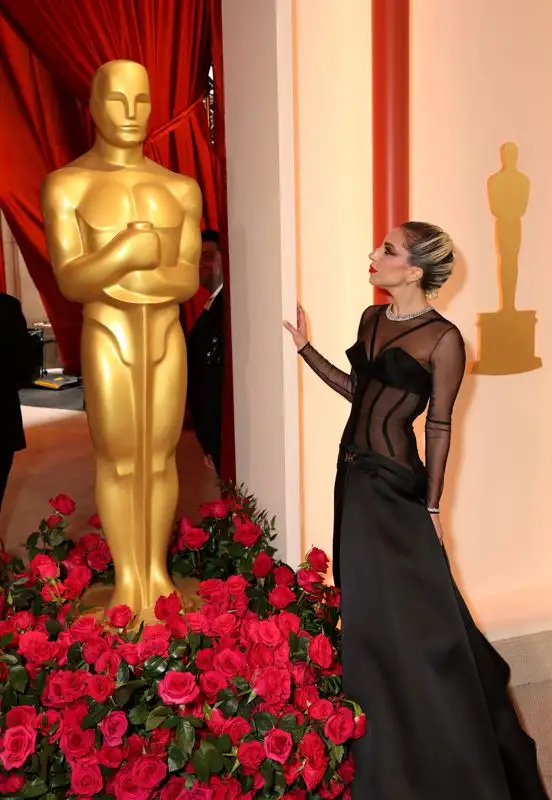 Леди Гага на вручении Oscar 2023, фото - Новости Zakon.kz от 13.03.2023 18:05