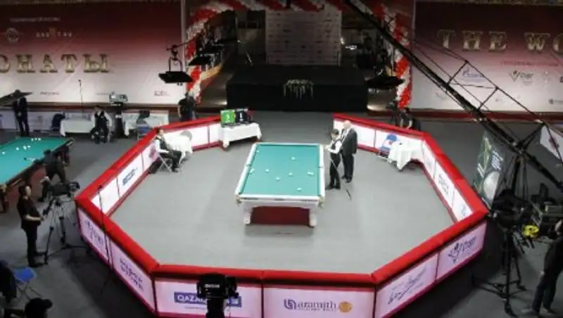 Казахстанцы завоевали «бронзу» ЧМ по бильярду в Алматы