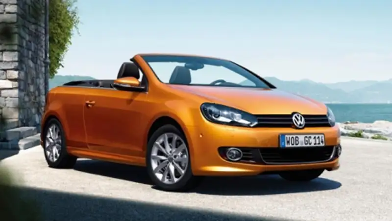Кабриолет VW Golf стал мощнее и экологичнее
