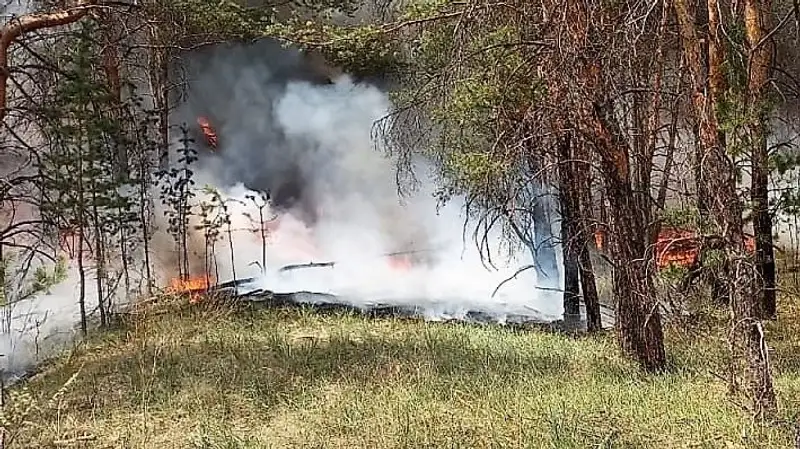 пожар, фото - Новости Zakon.kz от 09.06.2023 18:46