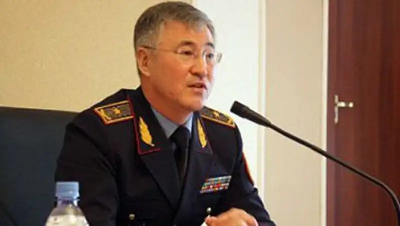 О работе над раскрытием «громких» преступлений рассказал глава ДВД Павлодарской области