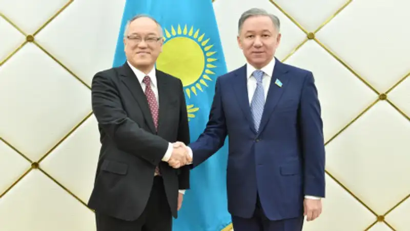 Нигматулин принял посла Японии в Казахстане