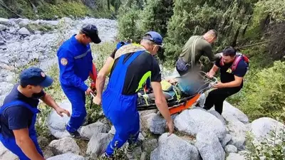 Спасатели рассказали, почему люди получают травмы и гибнут в горах, фото - Новости Zakon.kz от 31.08.2023 15:47