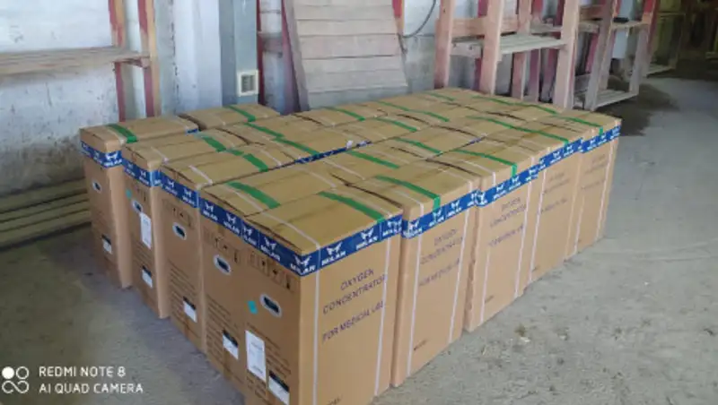 В Казахстан пытались незаконно провезти неинвазивные аппараты ИВЛ