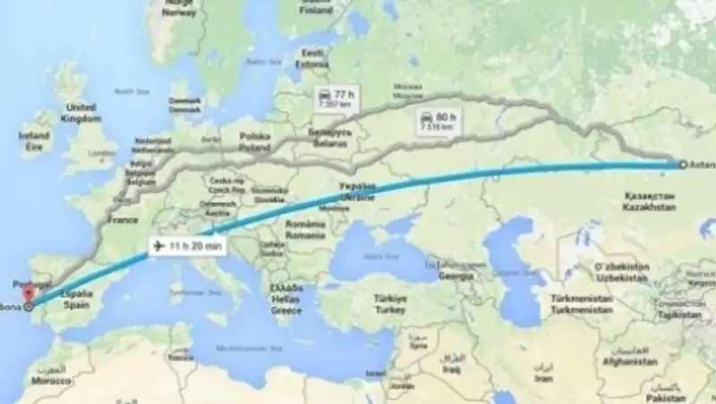 «Астану» ждёт самый долгий перелёт в истории Лиги Чемпионов 