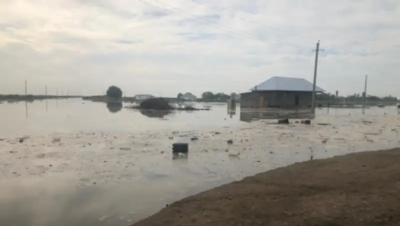 В Мактааральском районе Туркестанской области объявлен режим ЧС