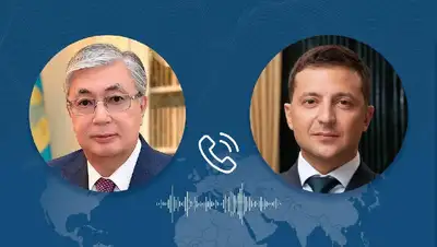 президенты Казахстана и Украины поговорили по телефону, фото - Новости Zakon.kz от 23.07.2022 15:24